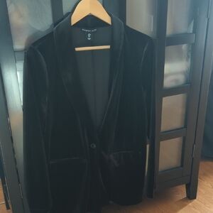 Sincerely Jules Black Velvet Blazer
